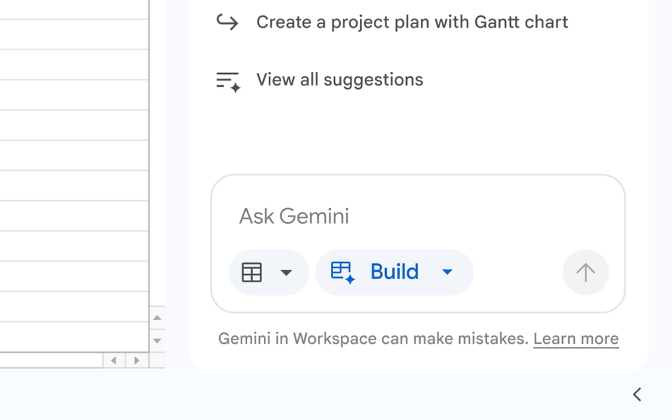Googleスプレッドシート内でGeminiが表や数式やグラフを作る公式GIF