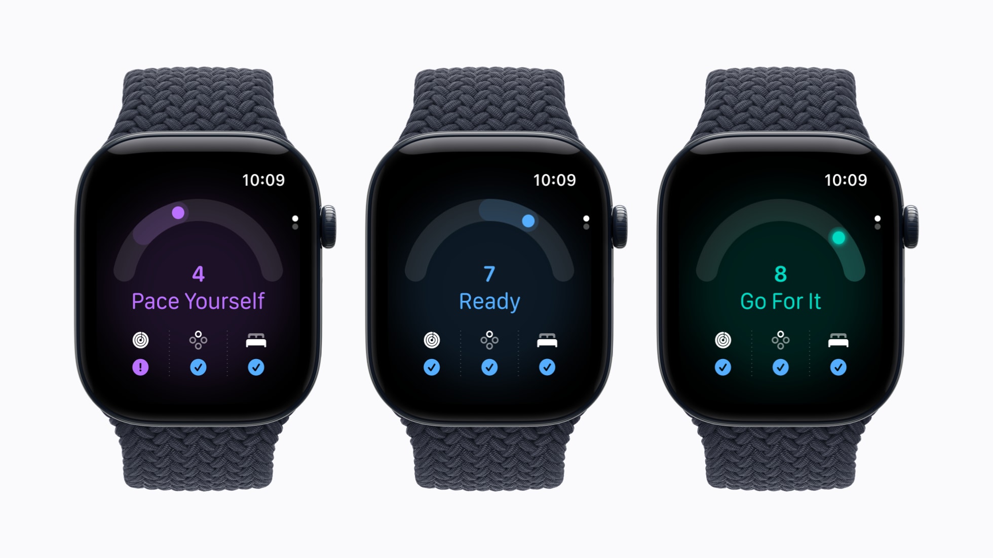 Apple Watch Series 12の準備度スコア公式画面
