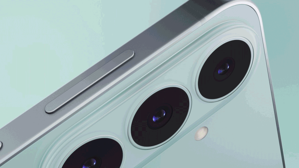 Galaxy S26 FEの外観と3色のカラーバリエーション